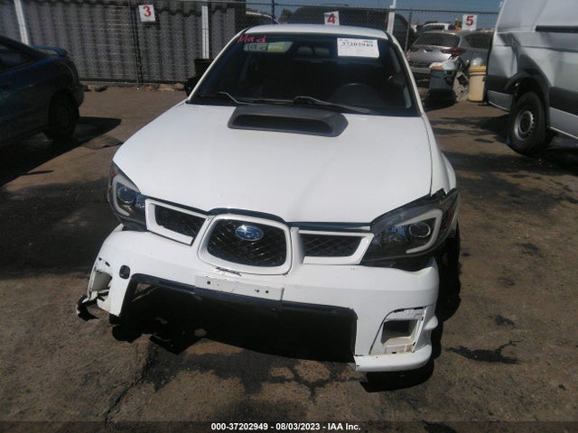 2006 SUBARU IMPREZA SEDAN WRX VIN: JF1GD79606G506386
