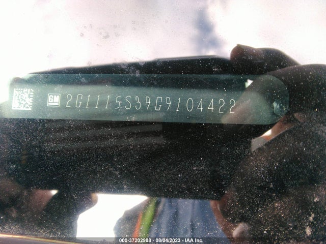 Chevrolet IMPALA LT 2016 2G1115S39G9104422 Image 9