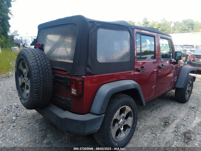 2012 JEEP WRANGLER UNLIMITED SPORT VIN: 1C4BJWDG2CL221490