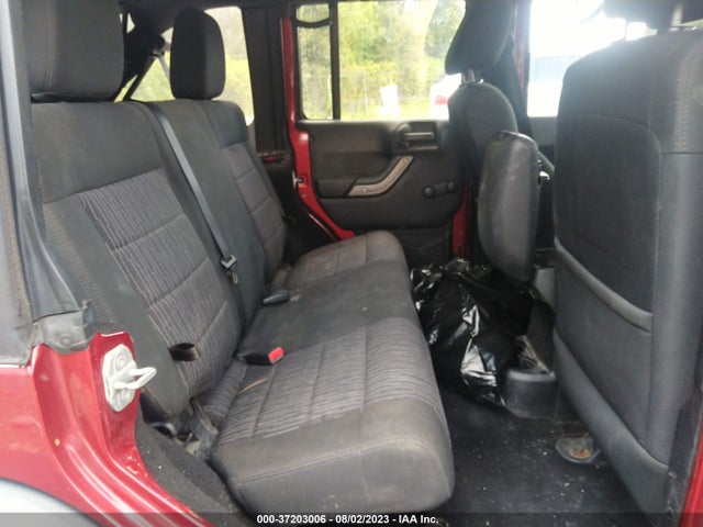 2012 JEEP WRANGLER UNLIMITED SPORT VIN: 1C4BJWDG2CL221490