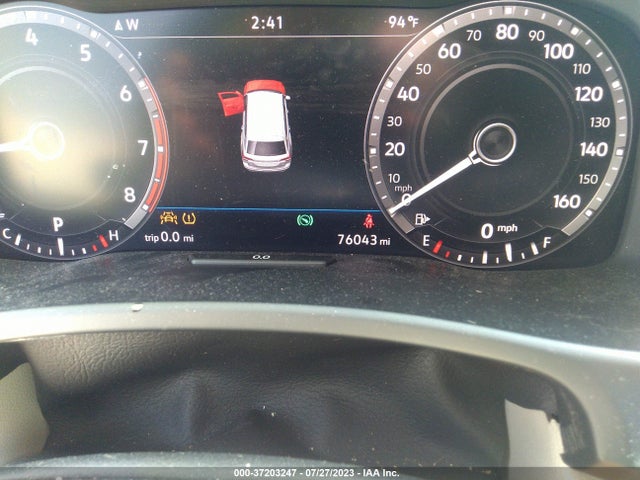 1V2NR2CA8KC503321 Volkswagen Atlas 3.6l V6 Sel Premium