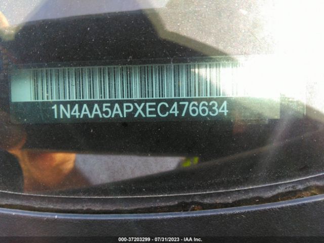 1N4AA5APXEC476634 Nissan Maxima 3.5 Sv