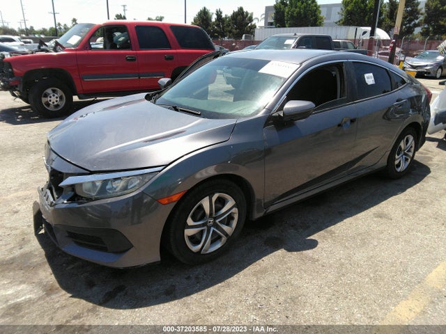 Honda Civic Sedan Lx 2018 2HGFC2F58JH517254 Image 2
