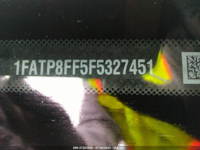 1FATP8FF5F5327451 Ford Mustang Gt Premium