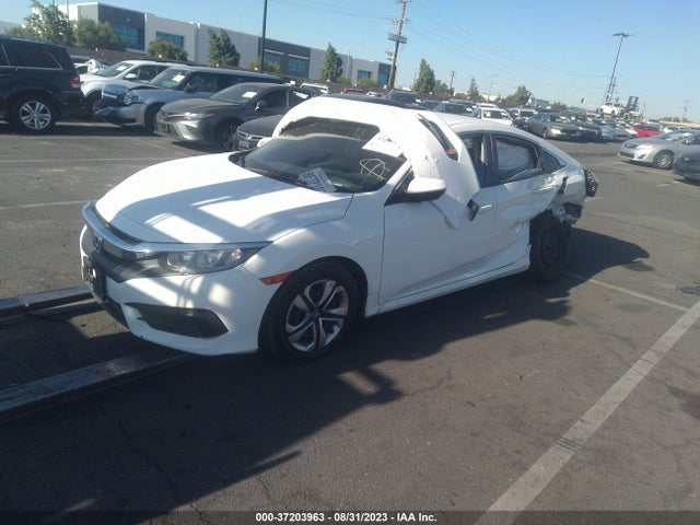Honda Civic Sedan Lx 2018 2HGFC2F50JH597276 Image 2
