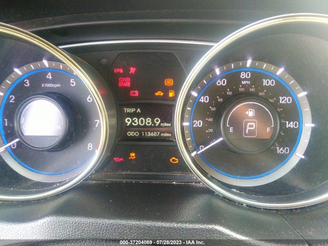 2013 HYUNDAI SONATA LIMITED VIN: 5NPEC4AB3DH662880