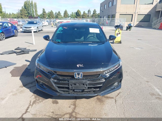 2022 HONDA ACCORD HYBRID SPORT VIN: 1HGCV3F26NA034827