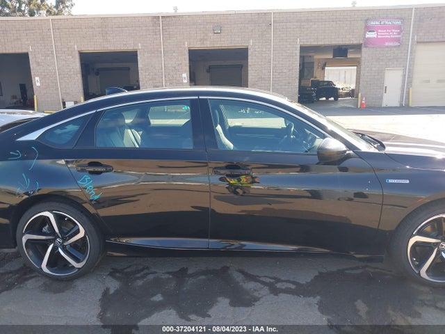 2022 HONDA ACCORD HYBRID SPORT VIN: 1HGCV3F26NA034827