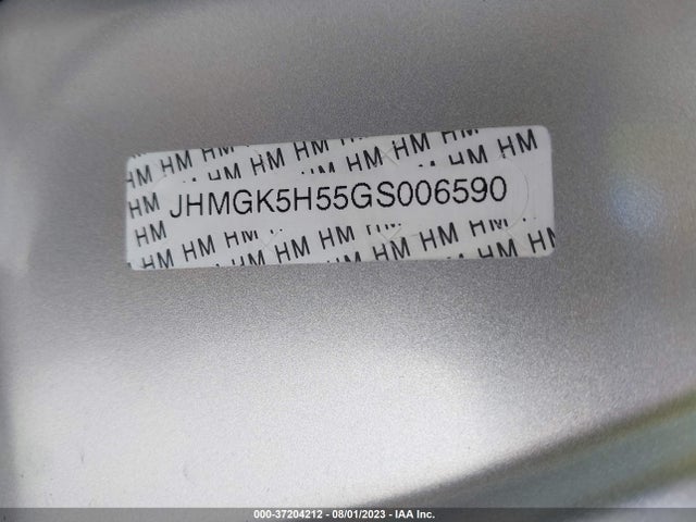 Honda FIT LX 2016 JHMGK5H55GS006590 Image 9