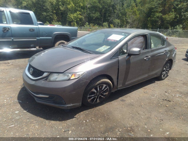 2013 HONDA CIVIC SDN EX VIN: 2HGFB2F85DH502888