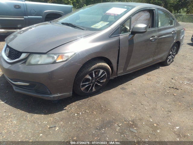 2013 HONDA CIVIC SDN EX VIN: 2HGFB2F85DH502888