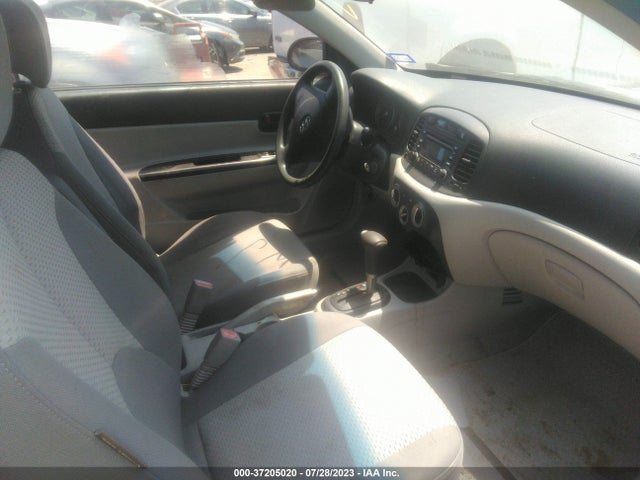 2007 HYUNDAI ACCENT GS VIN: KMHCM36C77U054124