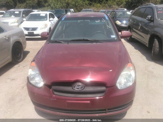 2007 HYUNDAI ACCENT GS VIN: KMHCM36C77U054124