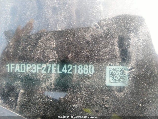 Ford FOCUS SE 2014 1FADP3F27EL421880 Image 10