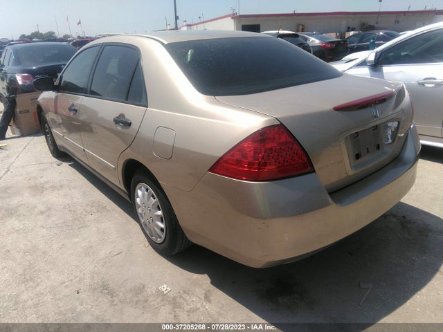 2007 HONDA ACCORD SDN VP VIN: 1HGCM56157A134118