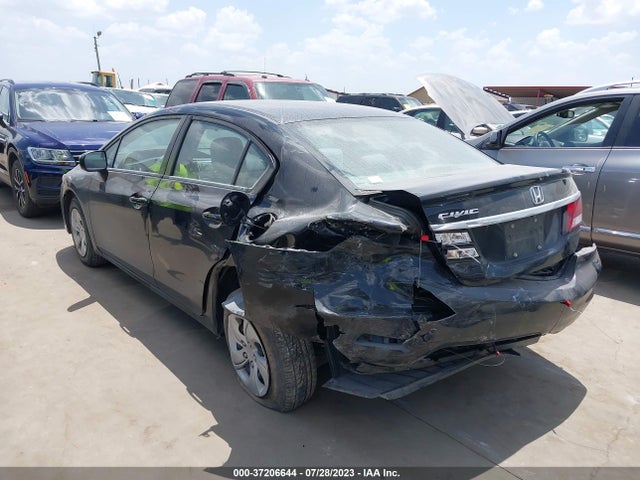 Honda Civic Sedan Lx 2014 19XFB2F55EE201488 Image 3