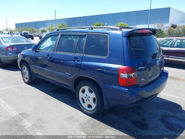 2006 TOYOTA HIGHLANDER W/3RD ROW/LIMITED W VIN: JTEDP21A260119897