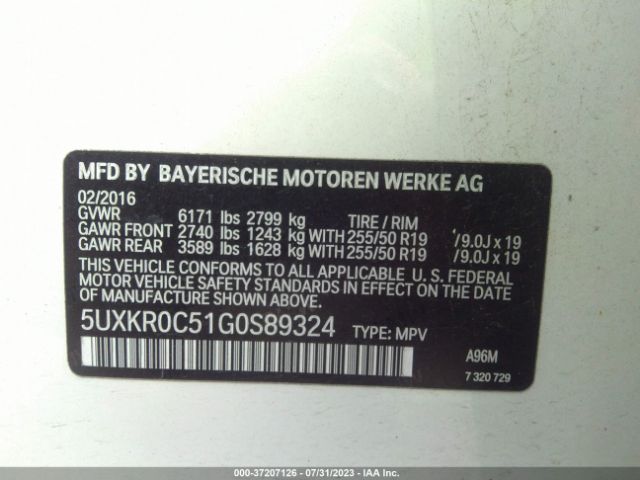 5UXKR0C51G0S89324 BMW X5 Xdrive35i