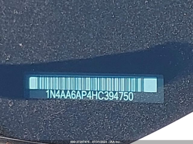 1N4AA6AP4HC394750 Nissan MAXIMA SL