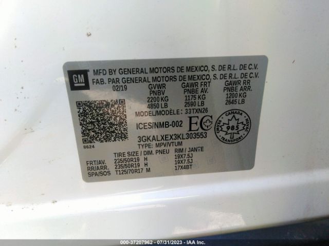 3GKALXEX3KL303553 GMC Terrain Denali