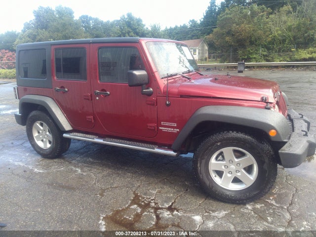 2012 JEEP WRANGLER UNLIMITED SPORT VIN: 1C4BJWDG1CL210612