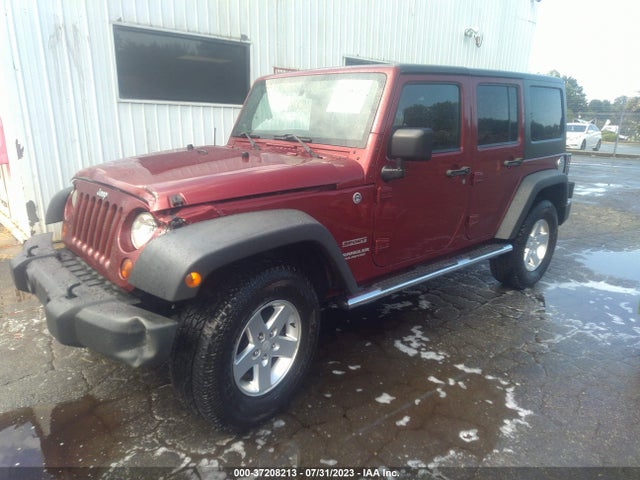 2012 JEEP WRANGLER UNLIMITED SPORT VIN: 1C4BJWDG1CL210612