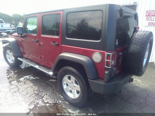 2012 JEEP WRANGLER UNLIMITED SPORT VIN: 1C4BJWDG1CL210612
