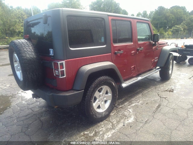 2012 JEEP WRANGLER UNLIMITED SPORT VIN: 1C4BJWDG1CL210612