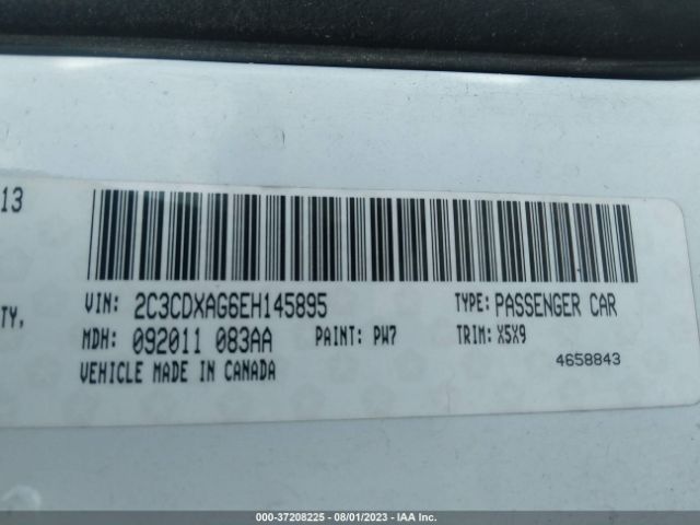 2C3CDXAG6EH145895 Dodge Charger Police
