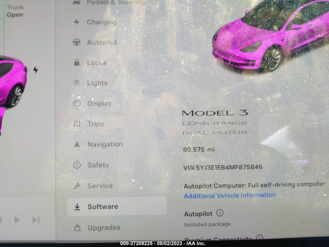 2021 TESLA MODEL 3 5YJ3E1EB4MF875846 Photo 6