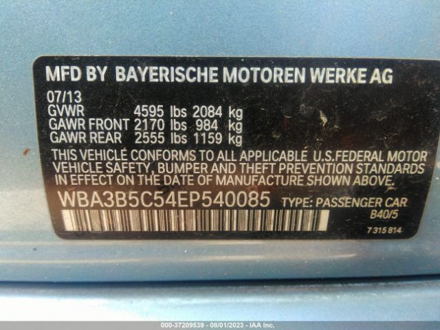 WBA3B5C54EP540085 BMW 3 Series 328i Xdrive