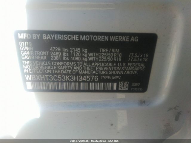 WBXHT3C53K3H34576 BMW X1 Xdrive28i