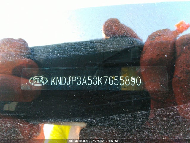 KIA SOUL + 2019 KNDJP3A53K7655890 Image 9