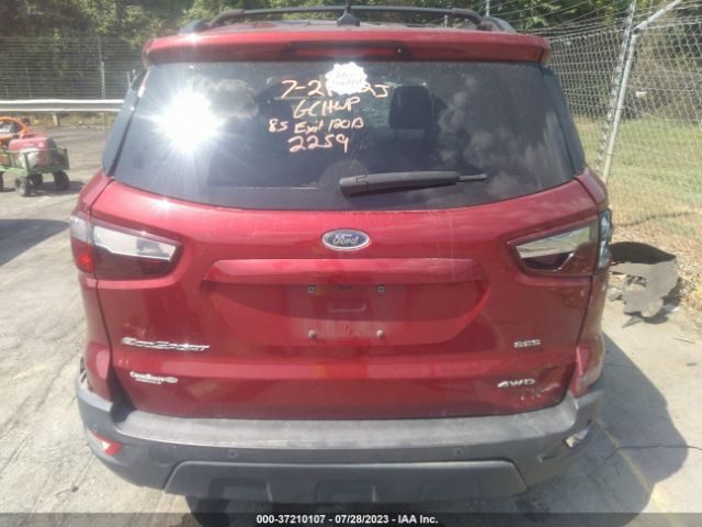 MAJ6P1CL6JC182259 Ford Ecosport Ses