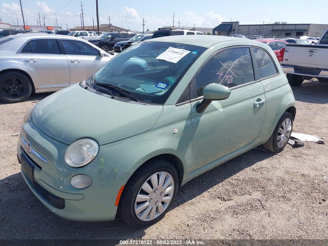 2012 FIAT 500 3C3CFFAR0CT360831 Photo 1
