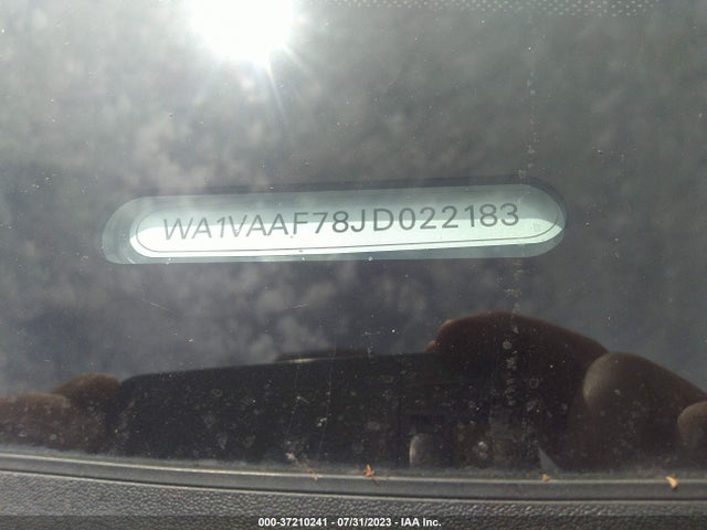 WA1VAAF78JD022183 Audi Q7 Prestige