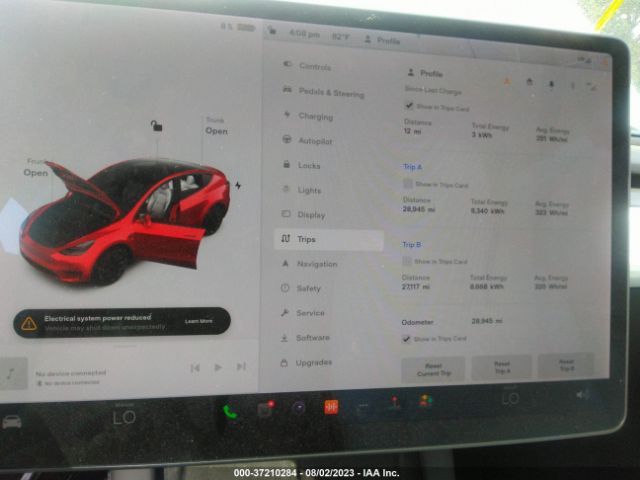 7SAYGAEE1NF308489 Tesla Model Y Long Range
