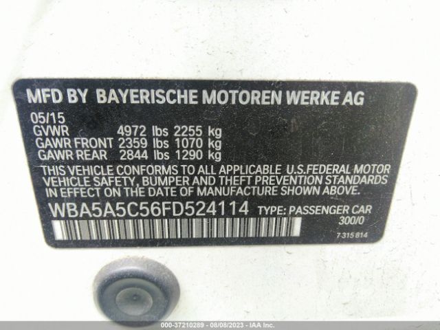 WBA5A5C56FD524114 BMW 5 Series 528i