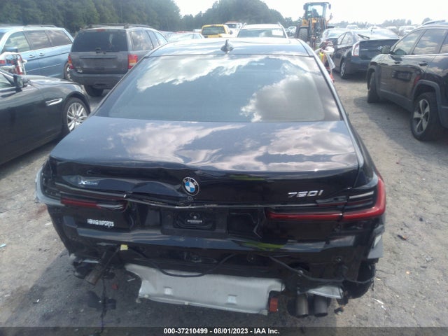 2021 BMW 7 SERIES 750I XDRIVE VIN: WBA7U2C05MCE58986