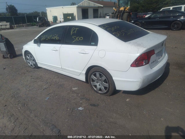 2007 HONDA CIVIC SDN LX VIN: 2HGFA165X7H502828