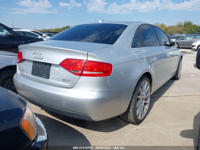 2010 AUDI A4 2.0T PREMIUM PLUS VIN: WAUEFAFL1AN053965