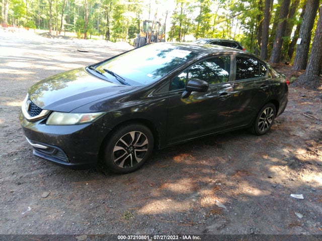 Honda Civic Sedan Ex 2014 2HGFB2F8XEH555250 Image 2