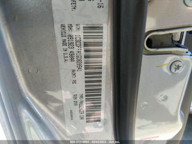 1C3CDFFA1GD820941 Dodge Dart Sxt Sport