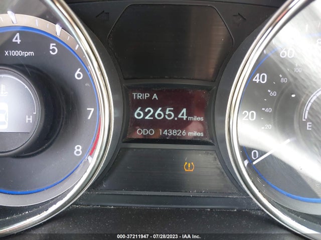 2013 HYUNDAI SONATA LIMITED PZEV VIN: 5NPEC4AC7DH540421
