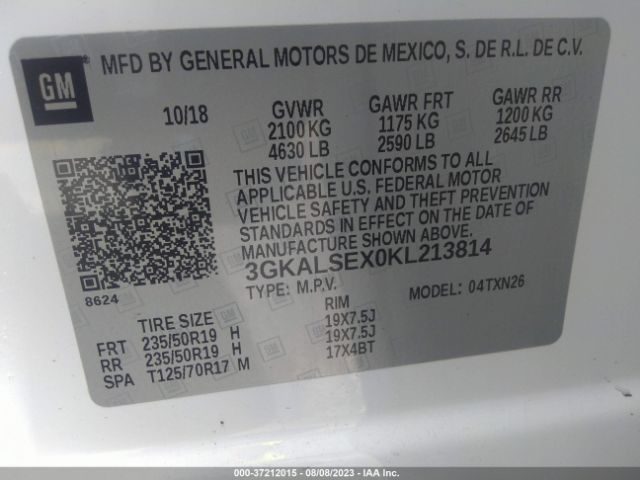 3GKALSEX0KL213814 GMC Terrain Denali