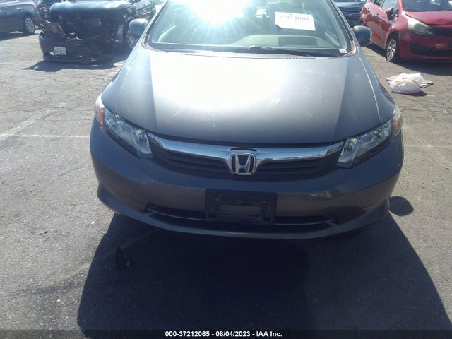 2012 HONDA CIVIC SDN LX VIN: 19XFB2F5XCE387185