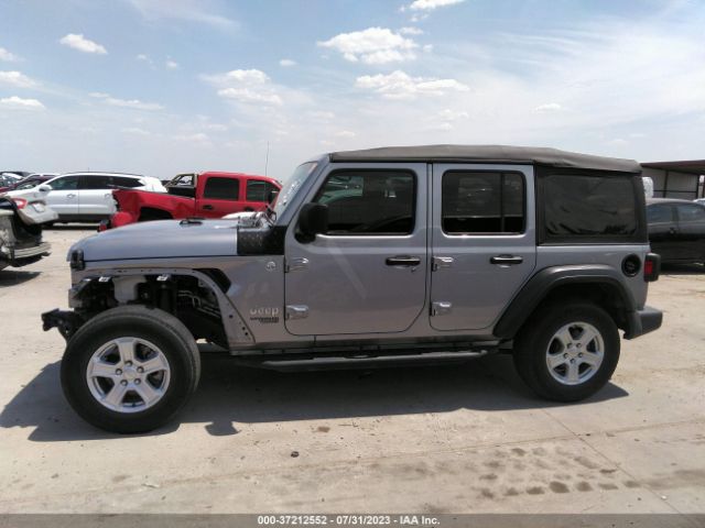1C4HJXDN2KW668798 Jeep Wrangler Unlimited Sport S