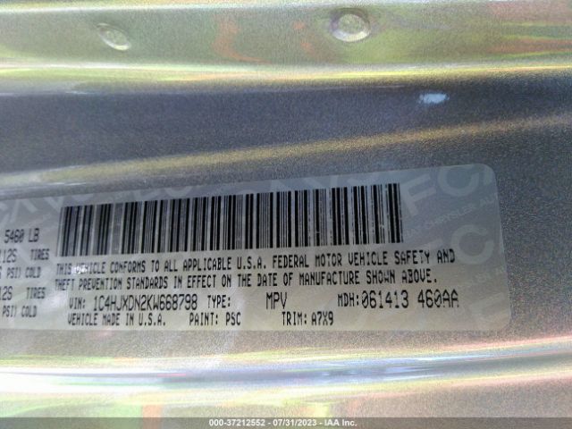 1C4HJXDN2KW668798 Jeep Wrangler Unlimited Sport S