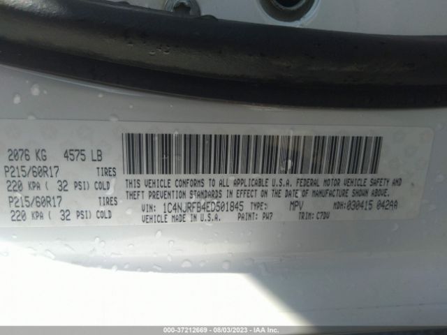 1C4NJRFB4ED501845 Jeep Patriot Latitude