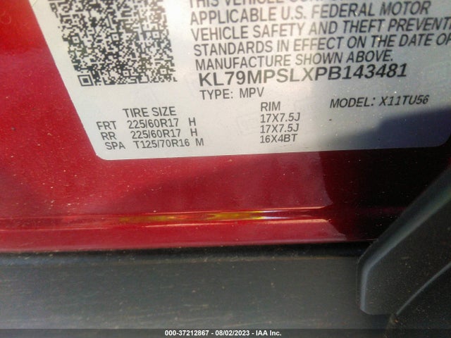 Chevrolet Trailblazer Lt 2023 KL79MPSLXPB143481 Image 9